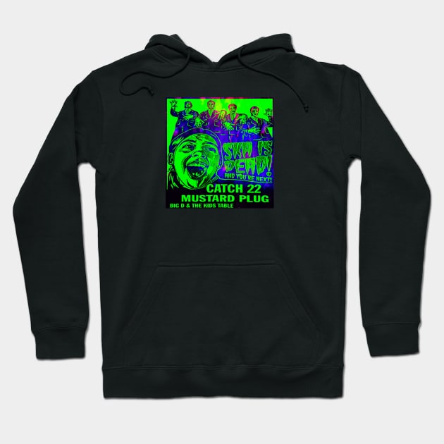 Ska is dead! - neon Hoodie by CoolMomBiz